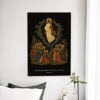 Victor Mortis Canvas Wall Art - Catholic Wall Art, detail view