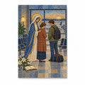 Waiting Up Canvas Wall Art - Catholic Wall Art, front view