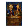 With All Thy Heart Canvas Wall Art - Catholic Wall Art, front view